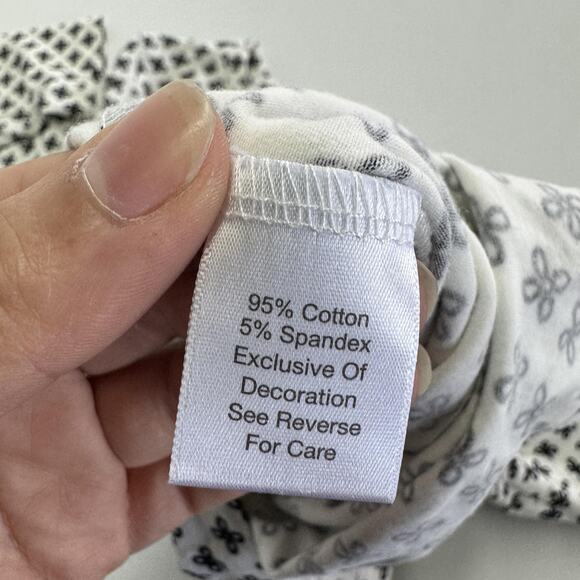 Vera Bradley Shirt Womens Small Long Sleeve Patterned‎ Spandex Top Blouse Casual - Picture 4 of 6